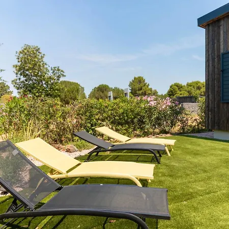 Dulce, Climatisation, 2 Piscines, Spa, Parking Chalet Agde